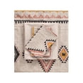 thumbnail image 3 of SUSSEXHOME Aztec Orange Cotton Duvet Cover Set, King Size Duvet Cover, 1 Duvet Cover, 1 Fitted Sheet and 2 Pillowcases, Iron Safe, Hypoallergenic, Breathable , Machine Washable, 3 of 5