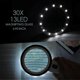 thumbnail image 3 of Magnifying Glass With Light, 30x Handheld Large Magnifying Glasses 13 Led Illuminated, 3 of 5