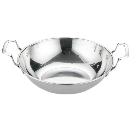 Round Griddle Household Hot Pot Work on Induction Cooker Commercial Kitchen Supplies Electric Wok