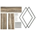 thumbnail image 3 of Danya B. Antigua Crossed Double Diamond Shelf Unit, 3 of 7