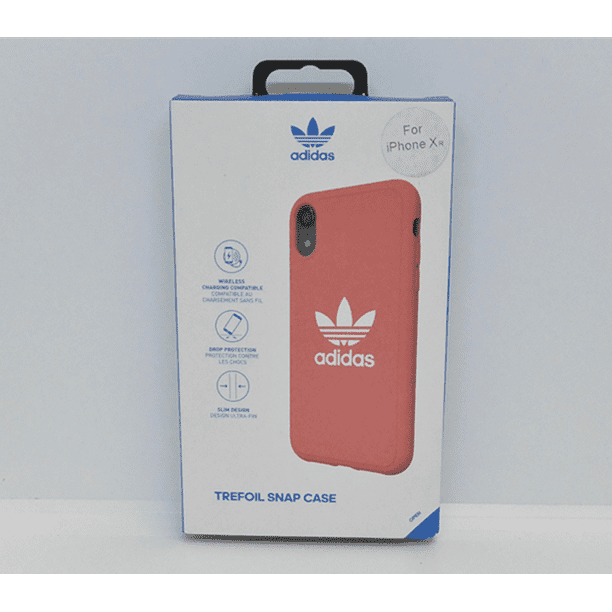 hoog logo Verwachten New OEM Adidas Trefoil Snap Red Case For iPhone XR - Walmart.com