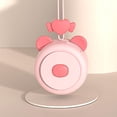 thumbnail image 3 of Ventilador de collar personal cuello Ventilador recargable USB Rosa Gloria Mini ventilador de cuello, 3 of 9