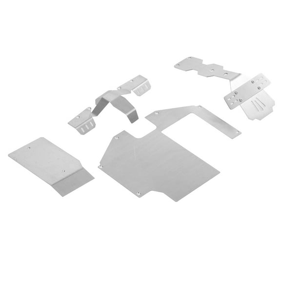 TFixol 3 In 1 Stainless Steel Axle Protection Armor Chassis Armor Set For 1/7 Traxxas Unlimited Desert Racer UDR
