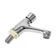 thumbnail image 1 of Grifo de baño con cierre automático y ahorro de agua, grifo de agua fría con botón pulsador de retardo, 1 of 4