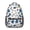 Police and Vest, variant on Police and Checkered White Pattern Backpack for School, Cute School Bag with Adjustable Shoulder Straps and Padded Back, 15.3"x11"x6.7"