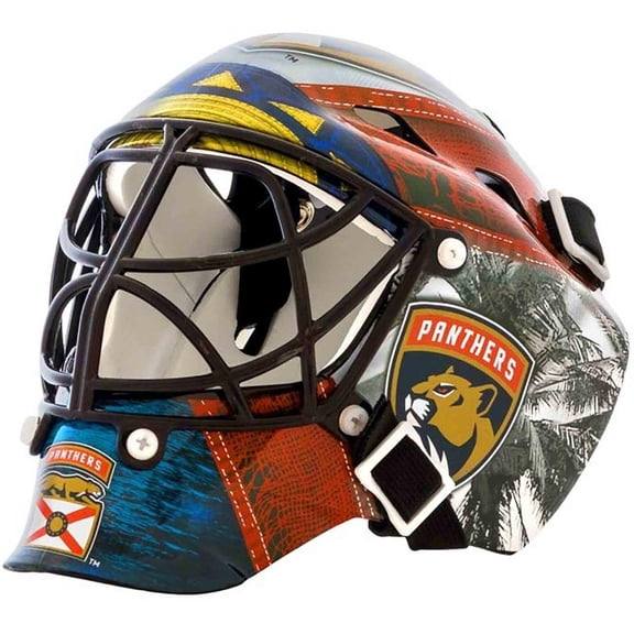 Florida Panthers Unsigned Franklin Sports Replica Mini Goalie Mask