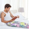 thumbnail image 4 of Uemuo Sea Turtles Pattern Men's Wide Leg Palazzo Lounge Pants with Pockets Light Weight Loose Comfy Casual Pajama Pants-Small, 4 of 9