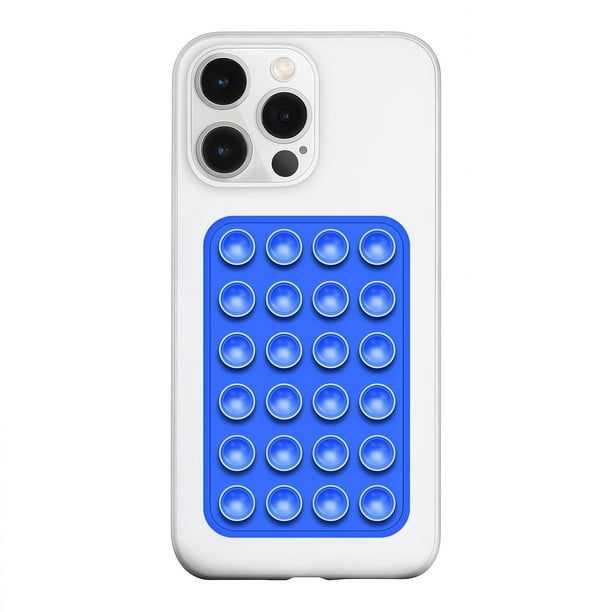 Lvshuliangpin - Funda De Silicona Con Ventosa Para Teléfono Móvil, Accesorio Adhesivo De Silicona Para Teléfonos Inteligentes, Espejo Manos Libres, Soporte Para Teléfono De Ducha Para Selfies, Vídeos