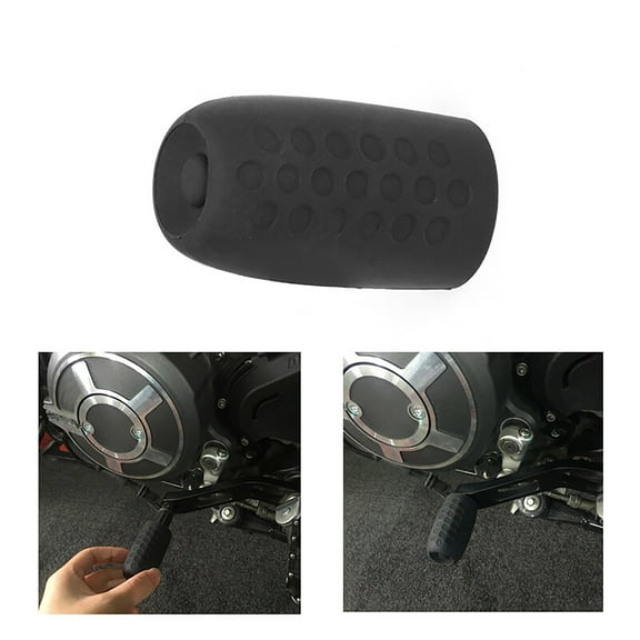 Porotmotor Motorcycle Gear Shift Lever Rubber Cover Anti-Slip Protector