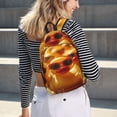 thumbnail image 5 of Vsdgher Sunglasses Yellow Duck Print Canvas Backpack Travel Rucksack Unisex Knapsack 15.7/17.7Inch Laptop Backpack for Work,College-Small, 5 of 5