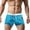 B-Sky Blue, variant on Men Swimwear Boxer Beach Shorts Quick Dry Square Leg Swim Briefs Breathable Swimsuit Stretch Swimming Trunks D-Yellow