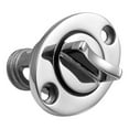 thumbnail image 2 of 2X Tapón de Drenaje Ovalado para Garboard, Tapón de Drenaje de Acero Inoxidable Marino 316, Se Adapta Una Un Agujero de 1 Pulgada, Tapón de Drenaje con Tornillos, 2 of 5