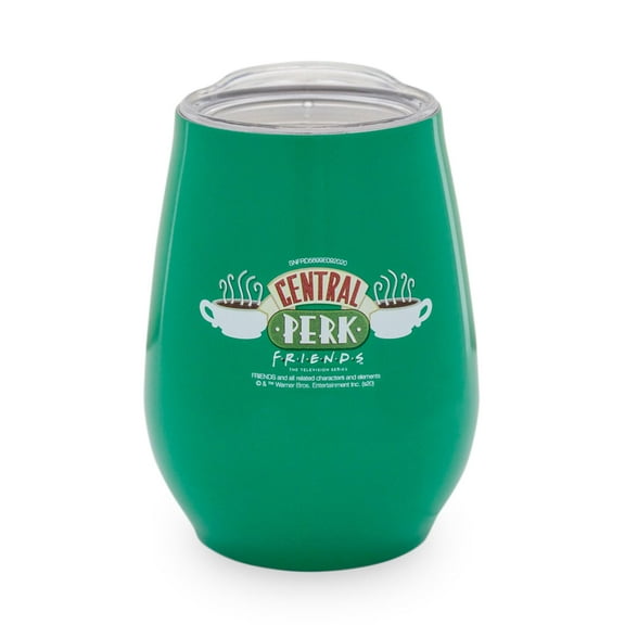 Friends Central Perk Double-Walled Stainless Steel Wine Tumbler | 10 Ounces