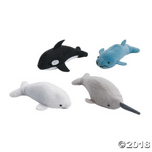 Mini Stuffed Whales - Walmart.com 