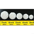 thumbnail image 5 of Arkzeo 3 " 4 " 5 " 6 " 7 " Lambs Wool Buffing Polishing Pads Bonnets Sanding Car Buffer Pad 5 inch, 5 of 8