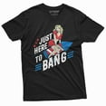 thumbnail image 3 of Men's 4th Of July Funny Tee Shirt Here to Bang Fireworks Independence day US Birthday Patriotic Humor Tee Shirt, 3 of 5