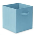 thumbnail image 2 of Casafield Set of 12 Fabric Storage Cube Bins, Baby Blue - 11" Collapsible Foldable Cloth Baskets for Shelves and Cubby Organizers, 2 of 7