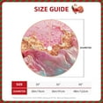 thumbnail image 2 of Sikiie Abstract Pink Gold Splash Christmas Tree Skirt, Christmas Tree Decorations, Christmas Decor, Tree Mat Decoration(30-48IN)-48", 2 of 6