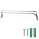 thumbnail image 3 of Glass Wine Rack with Hangers and Screws (Silver), 3 of 5