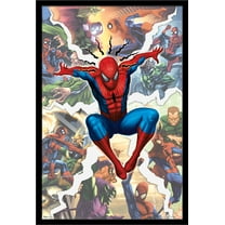 Marvel Comics - Spider-Man - Rivals Wall Poster, 22.375" x 34", Framed