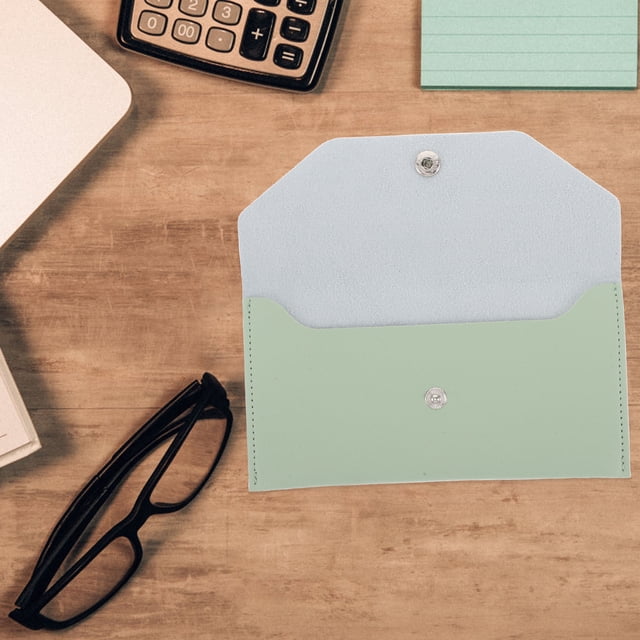FUEENIRVA Larga Cartera Para Mujer Color De Cuero PU Con Organizador Reutilizable Para Efectivo Y Tarjetas