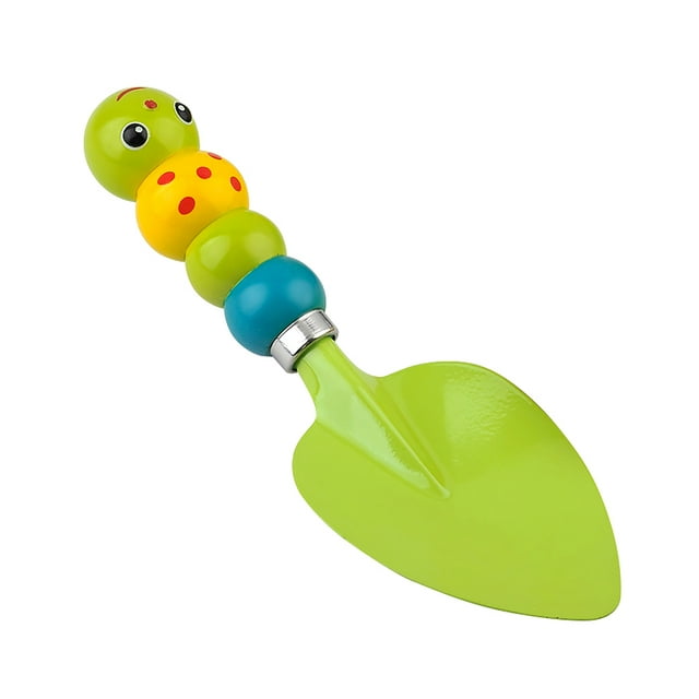 relayinert Rake Spade Kit Insect Shape Cute Parent-child Garden Toys Beach Plant Moving Sand Digging Gardening Tool Birthday Gift Pointed Spade 1Set