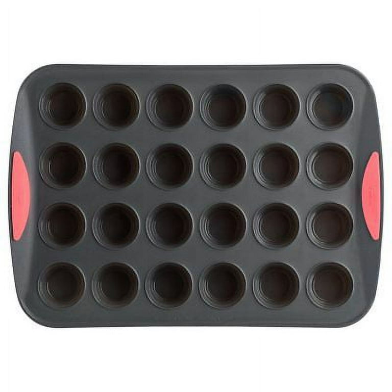 Silicone Mini Muffin Pans 24 Cup Premium Cupcakes Pan Shapes SySrion BPA  for sale online