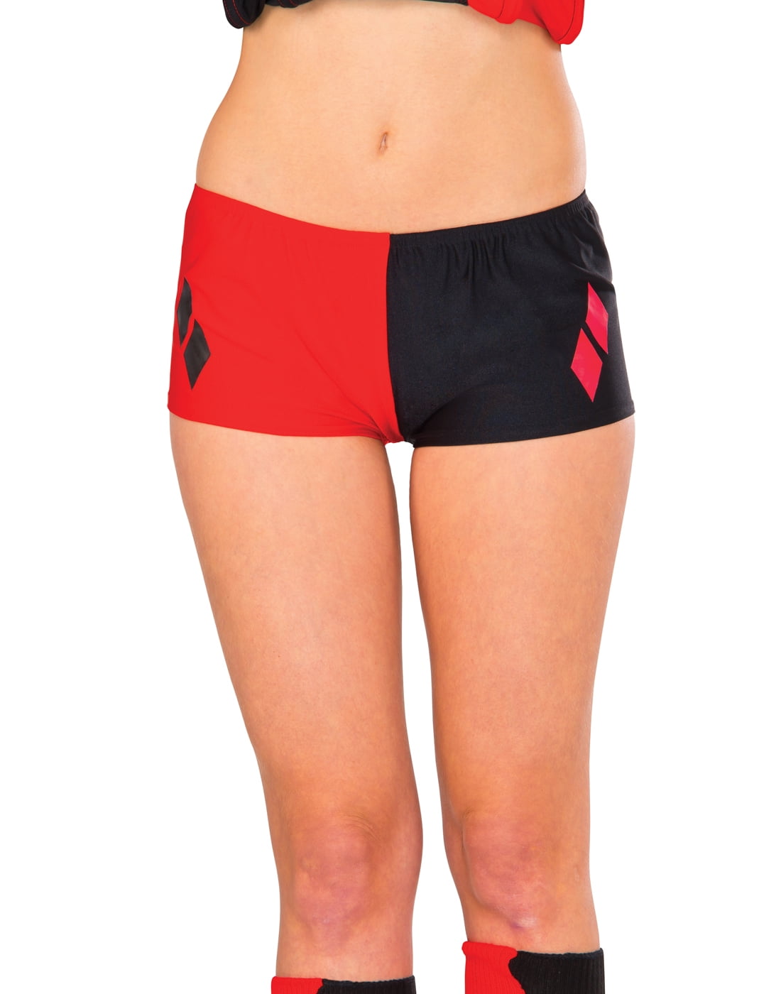 Adult Womens Suicide Squad Harley Quinn Booty Boy Shorts