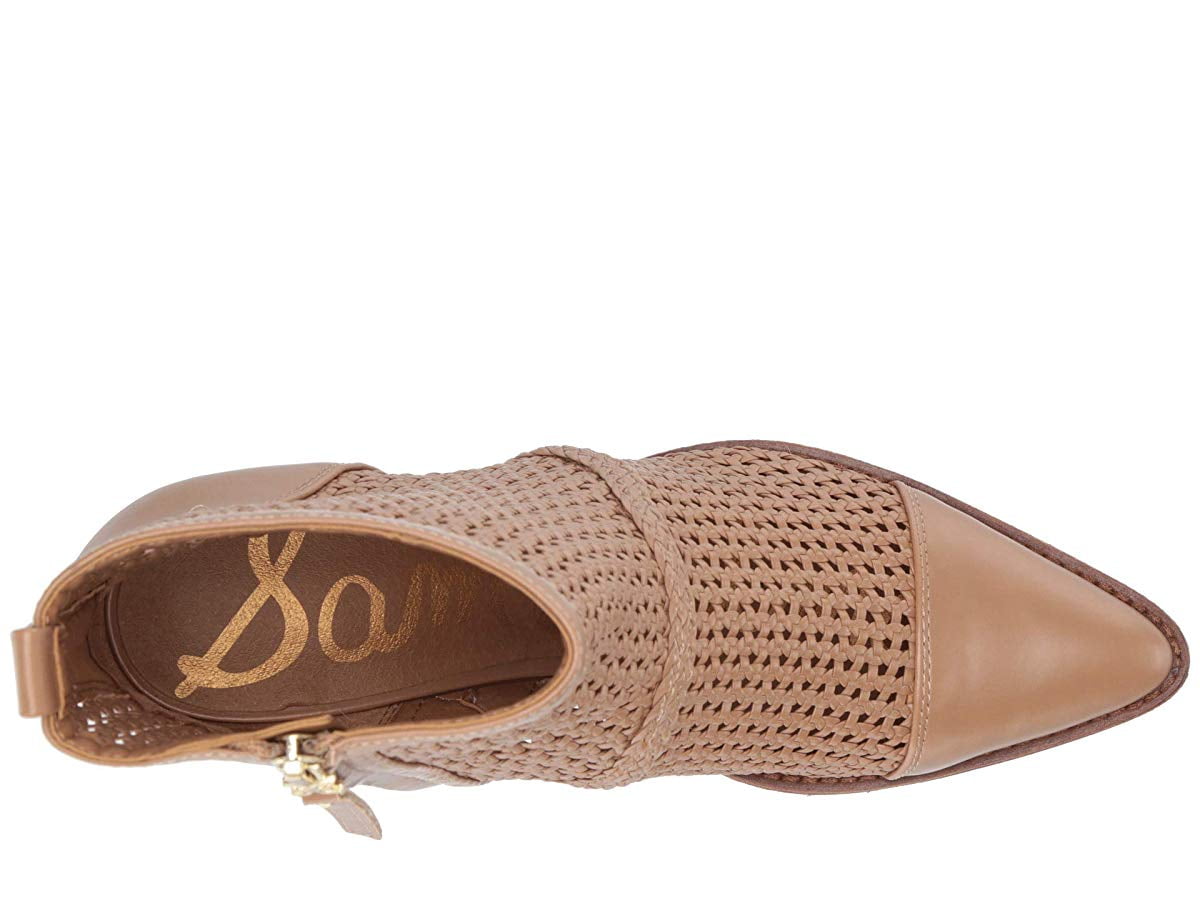 elita woven cap toe bootie