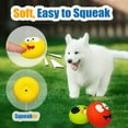 thumbnail image 7 of HOLYSTEED Squeaky Dog Toy for Small Dogs - Soft Small Dog Squeaky Toys, Rubber Latex Squeaky Dog Balls Flat 6pcs, 7 of 7