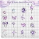 thumbnail image 5 of 32 colgantes góticos de 16 estilos, con forma de corazón de cristal, aretes de aleación de cristal y diamantes de imitación., 5 of 5