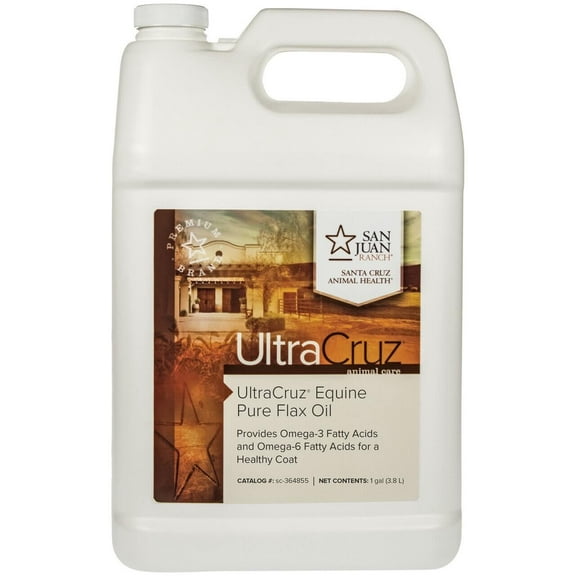 UltraCruz® Equine Pure Flax Oil, 1 gallon