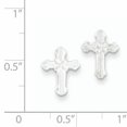 thumbnail image 3 of Primal Silver Sterling Silver Cross Mini Earrings, 3 of 4