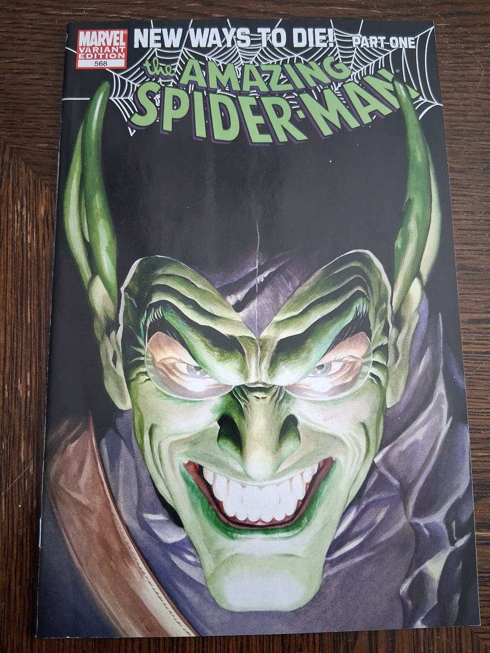 Cover of The Amazing Spider-Man #568