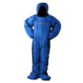 thumbnail image 3 of Youkk Premium Full Body Wearable Sleeping Bag with Zippers for Unmatched Outdoor Comfort Blue Grey M, 3 of 6