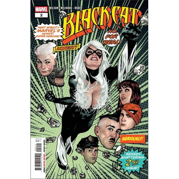 Black Cat (Marvel, 3rd Series) #2 VF ; Marvel Comic Book