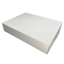 19" x 14" x 4" White Cake Boxes (2 Count)