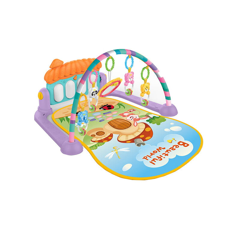 Sehao 3 in 1 Baby Light Musical Gym Play Mat Lay & Djibouti