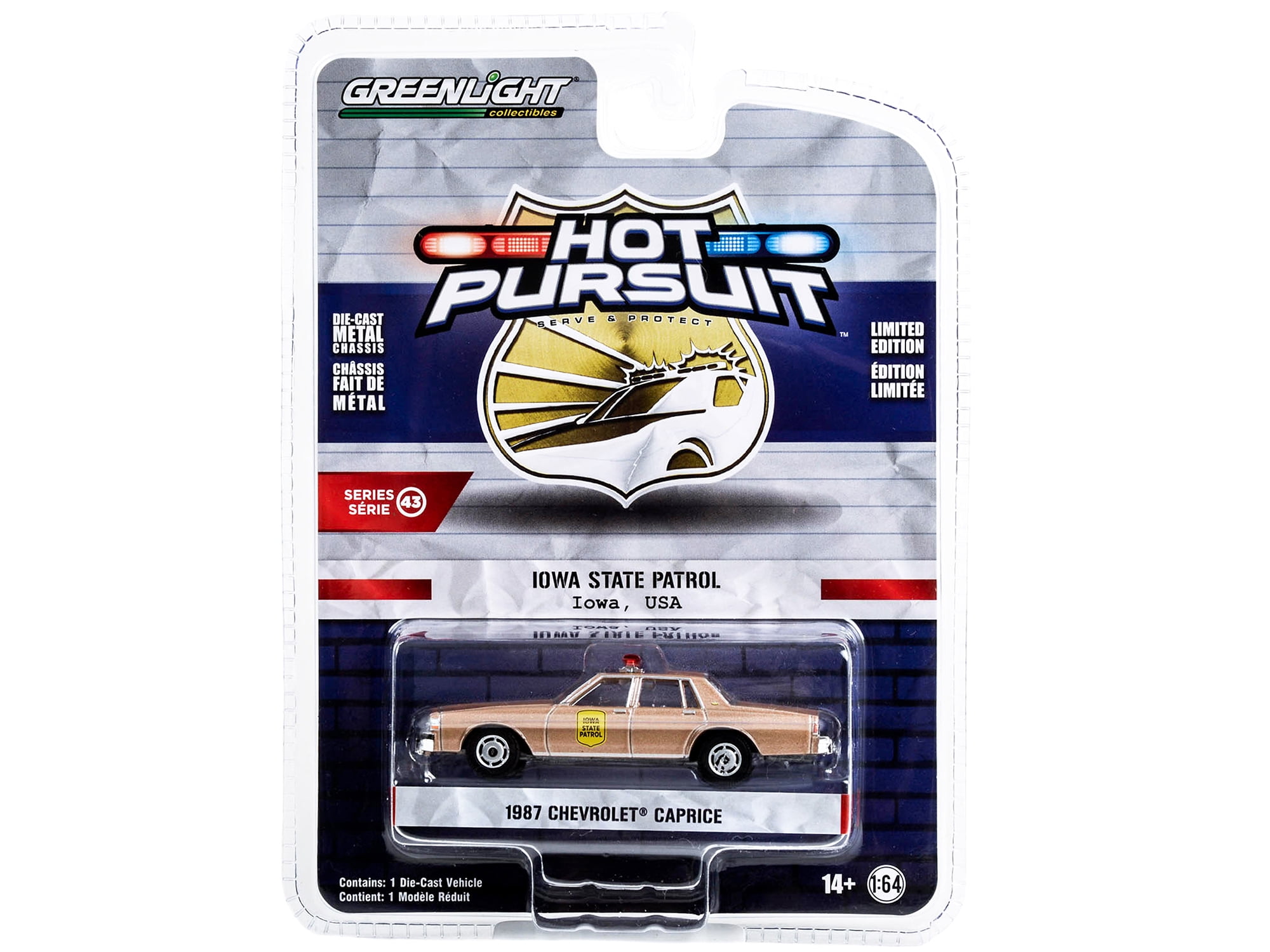 Greenlight 1/64 1987 Chevrolet Caprice Police シボレー カプリス 