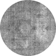 thumbnail image 1 of Ahgly Company Indoor Round Persian Gray Traditional Area Rugs, 4' Round, 1 of 1