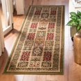 thumbnail image 4 of SAFAVIEH Lyndhurst Collection Runner Rug - 2'3" x 8', Multi & Red, Traditional Oriental Design, Non-Shedding & Easy Care, Ideal for High Traffic Areas in Living Room, Bedroom LNH217B, 4 of 5