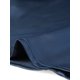 thumbnail image 5 of Vestido de satén INSPIRE CHIC para mujer con fruncido en la parte delantera, elegante para invitadas de boda, con tirantes anchos, vestido maxi con abertura, color azul marino, 5 of 6