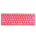 thumbnail image 4 of Efecto De Iluminación Rgb 61 Teclas Usb Profesión Teclado Mecánico Teclado De Membrana Para Juegos Con Cable Con Tecla Desmontable Para Ibm Pc Win98Se Me 2000 Xpmista Win7 Win10 matsuzay EL013799-02, 4 of 6