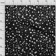 thumbnail image 3 of oneOone Rayon Black Fabric Dot Dress Material Fabric Print Fabric By The Yard 56 Inch Wide, 3 of 4