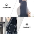 thumbnail image 4 of WHAMVOX Mandolin Carrying Backpack Black Oxford Cloth Ergonomic Design for Daily Use 1Pcs, 4 of 5