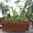 thumbnail image 4 of EeaseMX Maceta de madera para suculentas, maceta para jardín, estaca de madera, maceta para flores, 4 of 8