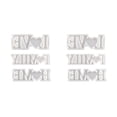 thumbnail image 2 of Redempat 3pcs/set Flexible And Durable For Love Sign Word Resin Crafts Reusable And Durable As Shown 2Set, 2 of 6