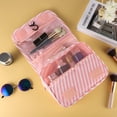 thumbnail image 4 of Neceser Pengxiaomei impermeable para colgar cosméticos, color rosa, 4 of 7