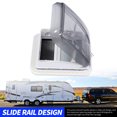 thumbnail image 4 of Pushed Outwards Rv Skylight Window, Push and Pull Opening 60 Degree RV Roof Top Window Vent 402mm Length 402mm Width with Sunshade for RV Caravan Motorhome, 4 of 7