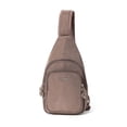 thumbnail image 1 of Baggallini - Bolso bandolera antirrobo para viaje (7 x 12, con cremalleras de bloqueo Securtex, resistente a cortes y RFID), 1 of 5